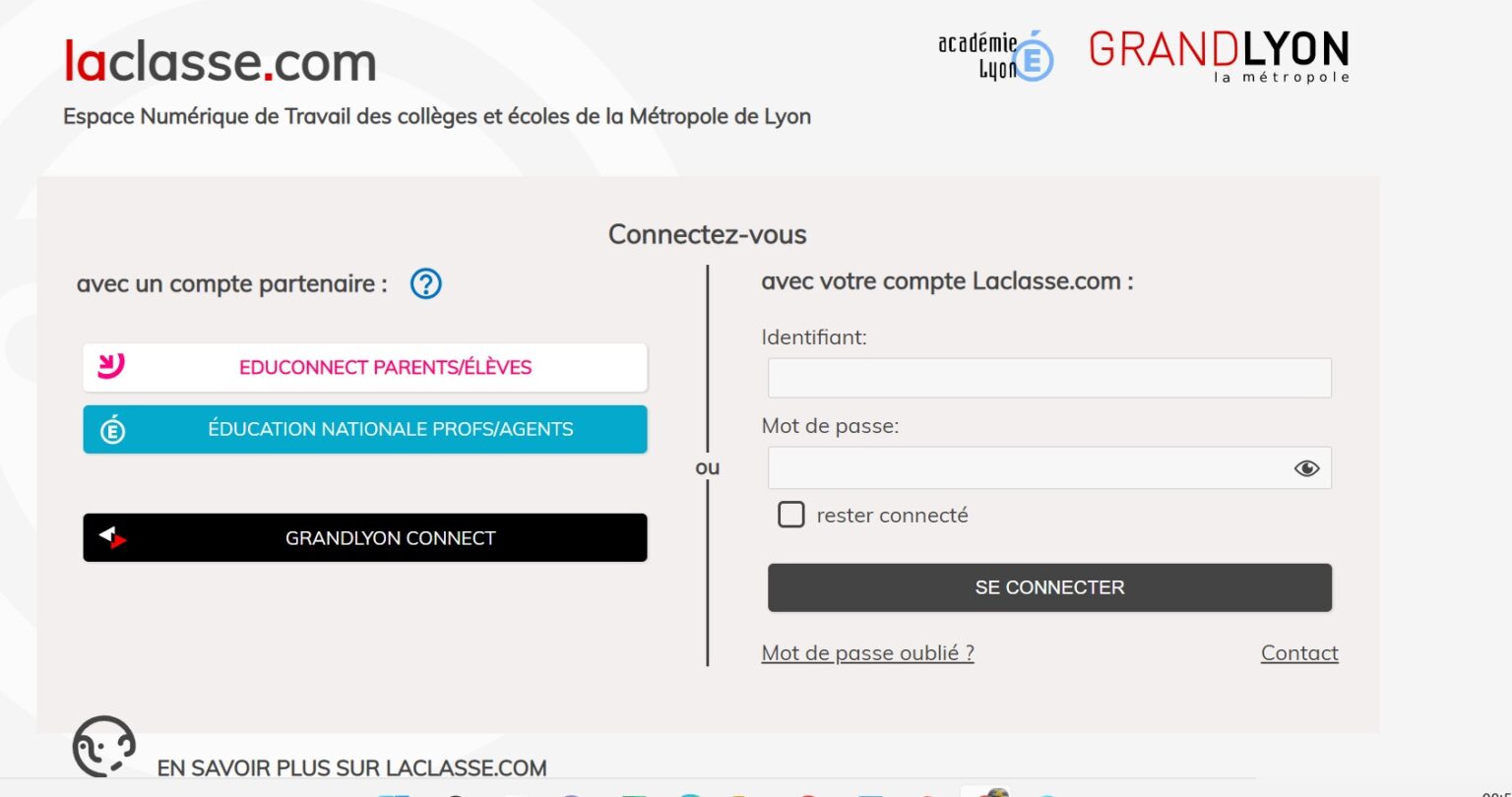 Accès à Pronote et Laclasse.com  Collège Lamartine